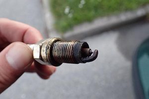 Old spark plug